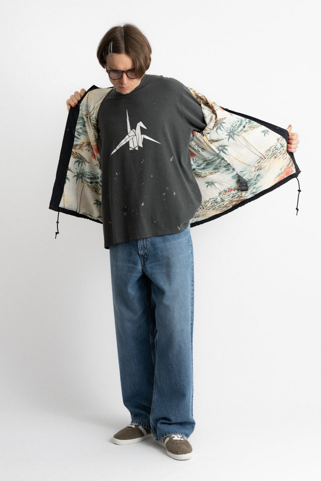 orSlow 25ss 01-6050-61 Coach Jacket Black perfect circle men's seasonal and consignment online fashion shop