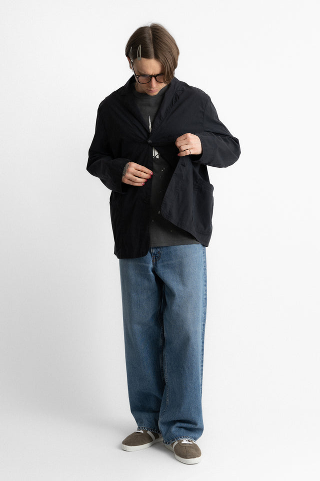 orSlow 25ss 01-6153-61 Simple Light Jacket Black perfect circle men's seasonal and consignment fashion shop