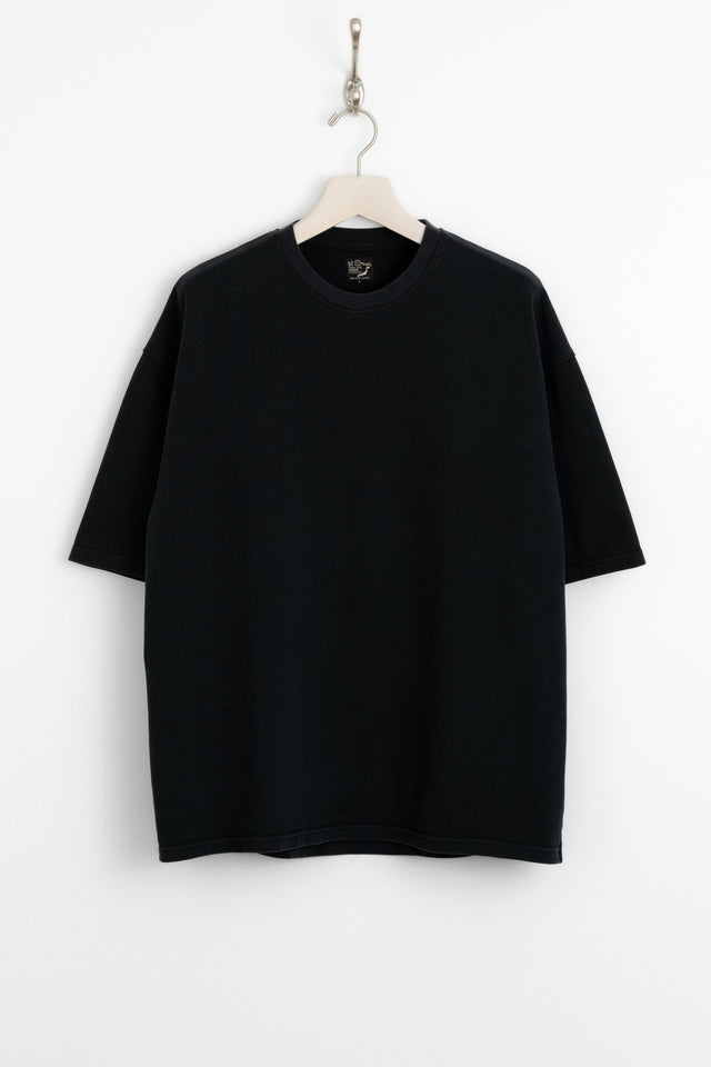 orSlow 25ss 03-0027-61 Heavy Jersey Loose Fit T-Shirt Vintage Black perfect circle men's seasonal and consignment online fashion shop