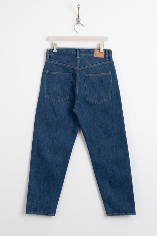 HATSKI 24FW Made in Japan 22001 Loose Tapered Selvedge Denim Used Wash Jeans Perfect Circle Men's seasonal & consignment fashion shop