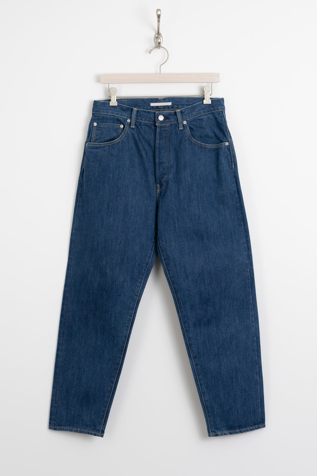 HATSKI 24FW Made in Japan 22001 Loose Tapered Selvedge Denim Used Wash Jeans Perfect Circle Men's seasonal & consignment fashion shop