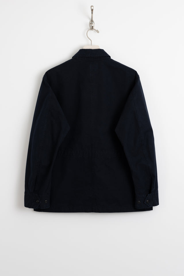 HATSKI 24FW Made in Japan 23002 Combat Smock Jacket Navy Perfect Circle Men's Seasonal & Consignment Fashion Shop