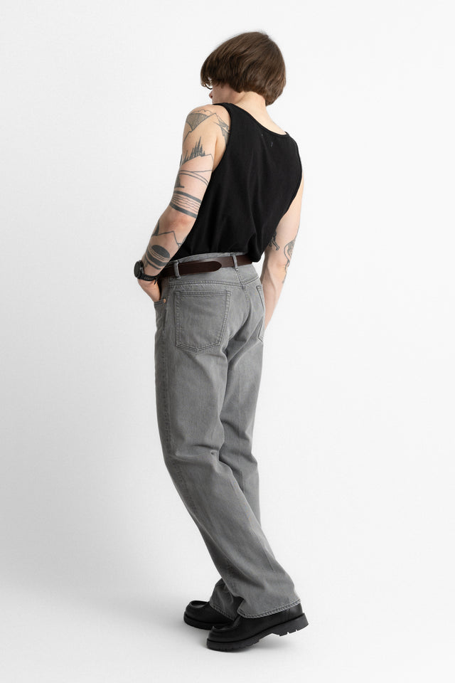 kaptain sunshine 25ss ksbs111dz Skate Shoecut Denim Pants Black Vintage Wash perfect circle men's seasonal and consignment online fashion shop