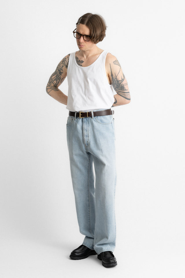 kaptain sunshine 25ss ksbs112dz Skate Shoecut Denim Pants Indigo Ice Wash perfect circle men's seasonal and consignment online fashion shop