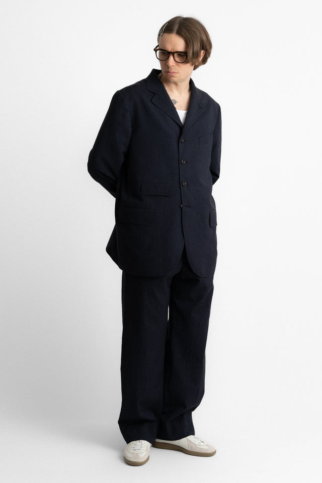 s25sa056u Sack Coat Navy perfect circle men's seasonal and consignment online fashion shop