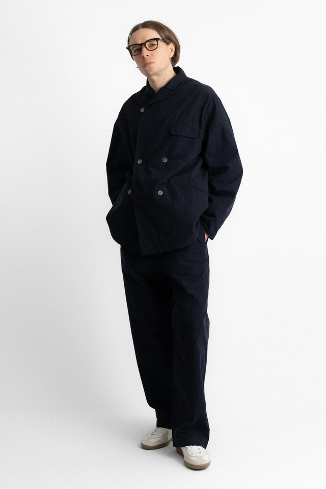 nanamica 25ss s25sc057u Seamless Pleat Pants Navy perfect circle men's seasonal and consignment online fashion shop