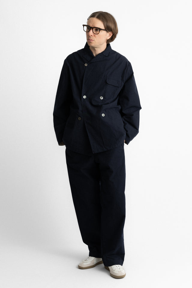 nanamica 25ss s25sc057u Seamless Pleat Pants Navy perfect circle men's seasonal and consignment online fashion shop