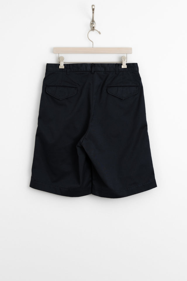 nanamica 25ss s25sd108u Double Pleat Chino Shorts Navy perfect circle men's seasonal and consignment online fashion shop