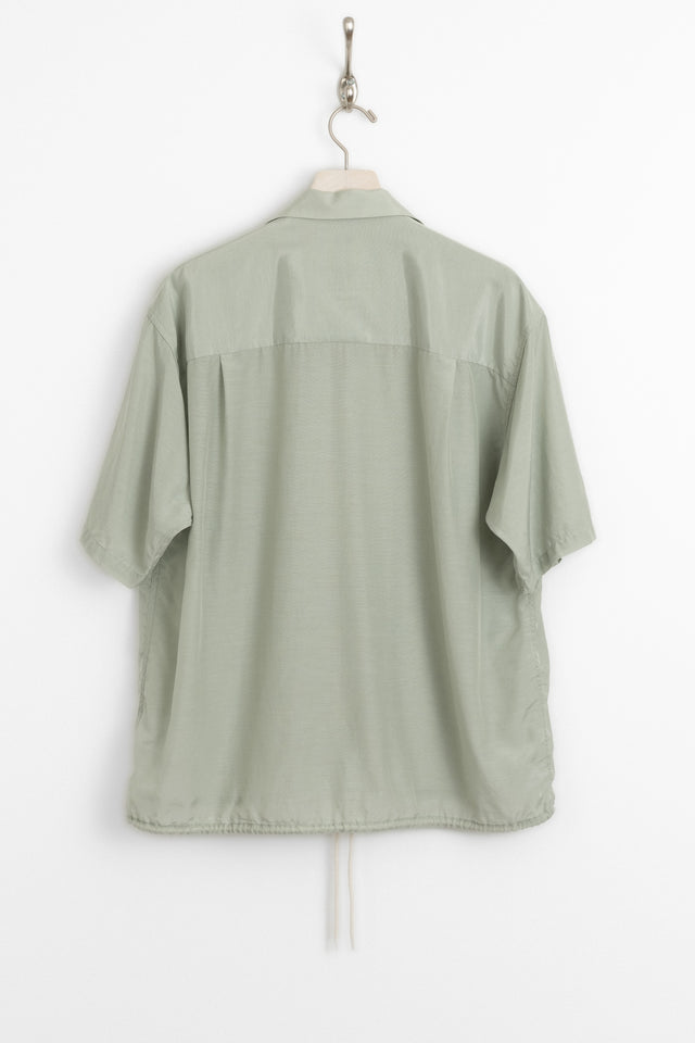 nanamica 25ss s25sg019u Open Collar S/S Shirt Coral Green perfect circle men's seasonal and consignment online fashion shop