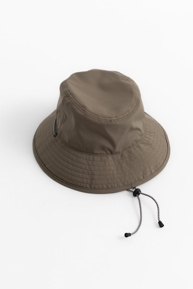Sun Trek Hat Polyester Dyed Solotex Poplin Khaki perfect circle men's seasonal and consignment online fashion shop