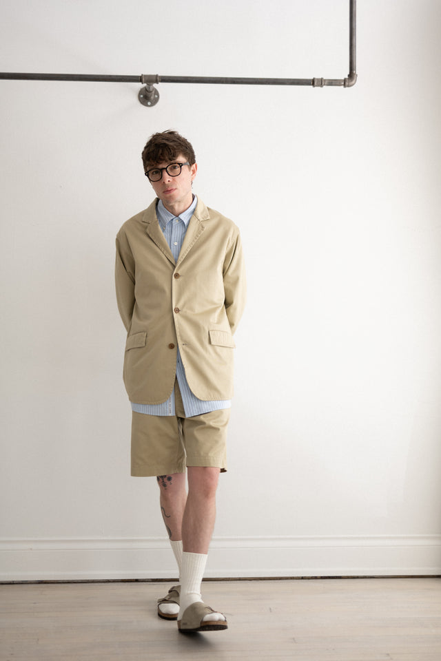 nanamica japan SS24 men's collection Chino Jacket Khaki calculus online store canada