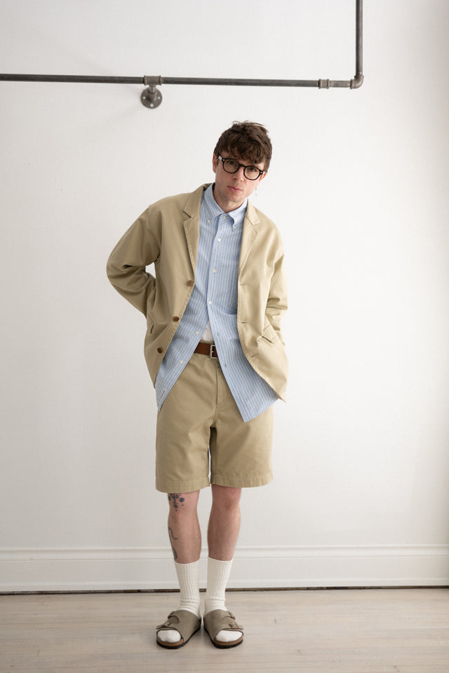 nanamica japan SS24 men's collection Chino Jacket Khaki calculus online store canada