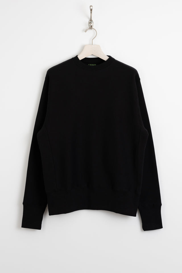 Camber USA Cross-Knit® Crewneck Sweatshirt Black Perfect Circle Men's Seasonal & Consignment Fashion Shop
