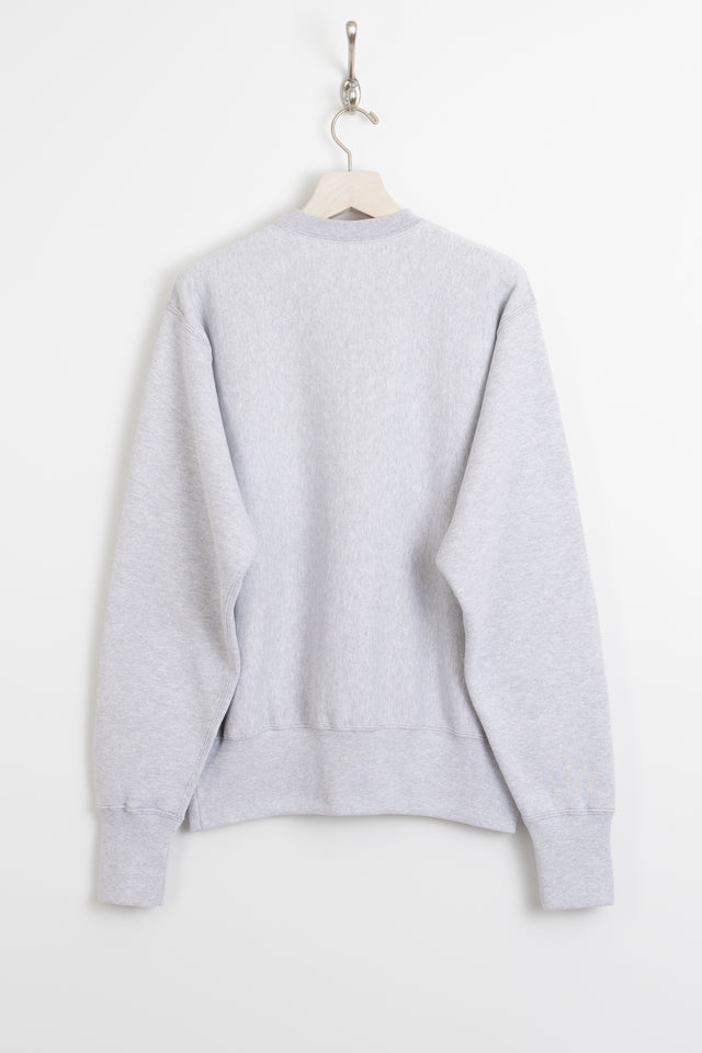 Camber USA Cross-Knit® Crewneck Sweatshirt Grey Perfect Circle Men's Seasonal & Consignment Fashion Shop