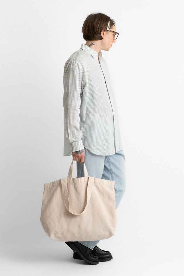 kaptain sunshine 25s ks25sgd01 Garden Bag Cotton Hemp Heavy Oxford Sand Pink perfect circle men's seasonal and consignment online fashion shop