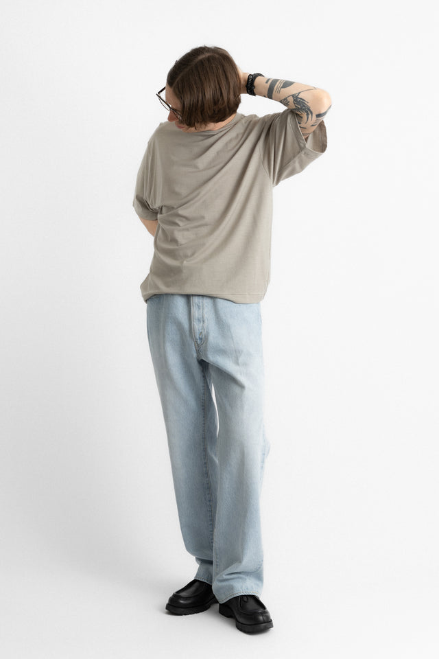 kaptain sunshine 25ss kbscs08 Super Soft Merino Tenjiku Half Sleeve Tee Misty Green perfect circle men's seasonal and consignment fashion shop