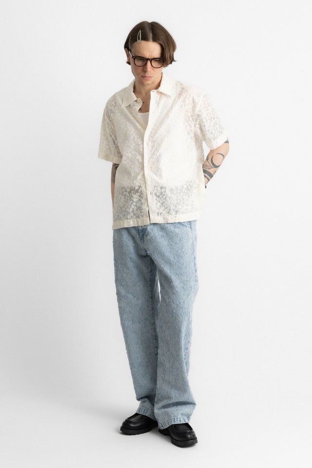 mfpen ss25 Holiday Shirt Sheer Floral perfect circle men's seasonal and consignment online fashion shop