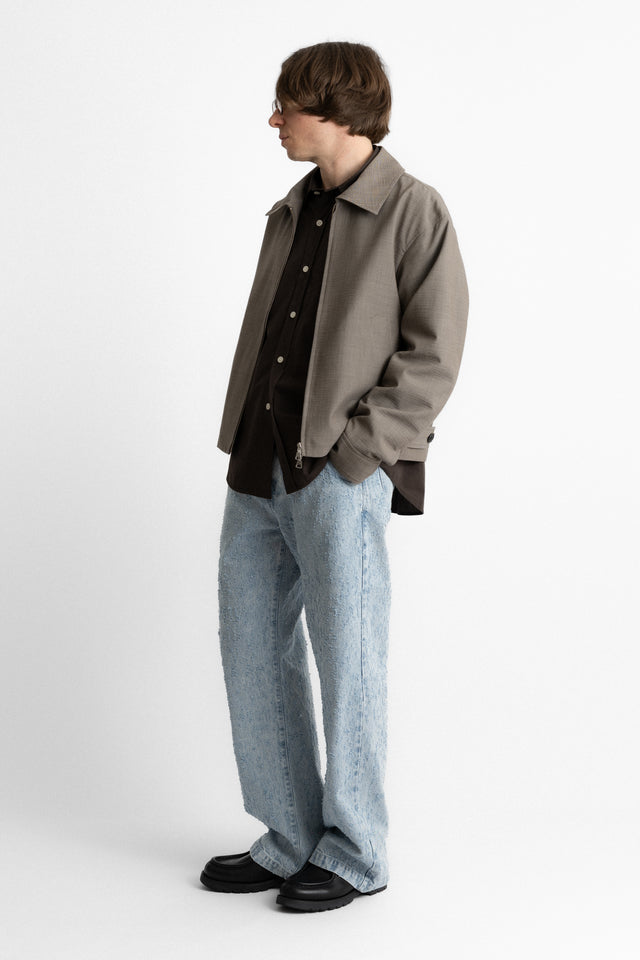 mfpen ss25 Mail Jacket Gravel perfect circle men's seasonal and consignment online fashion shop