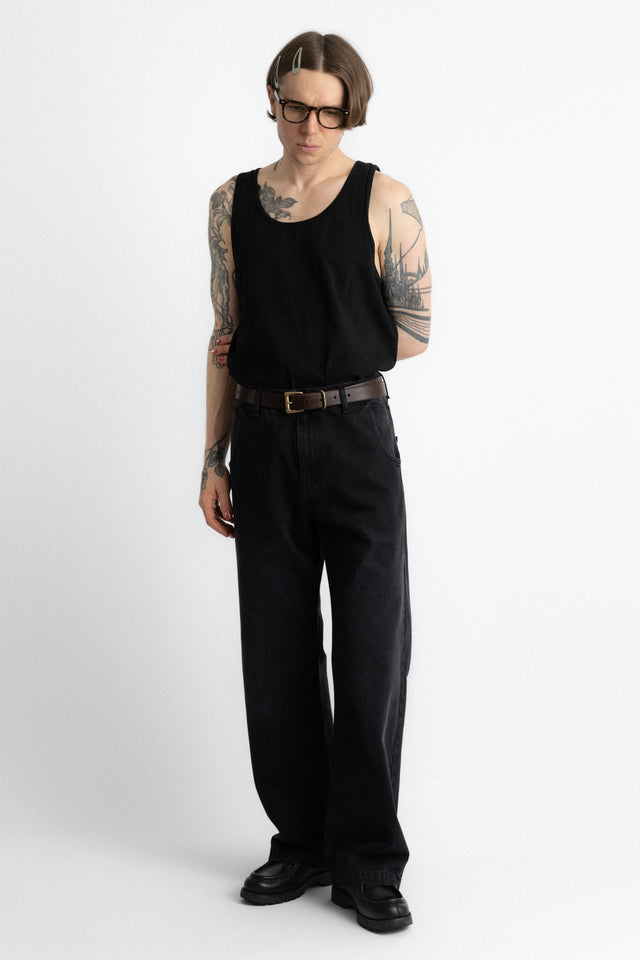 mfpen ss25 Straight Cut Jeans Faded Black perfect circle men's seasonal & consignment online fashion shop