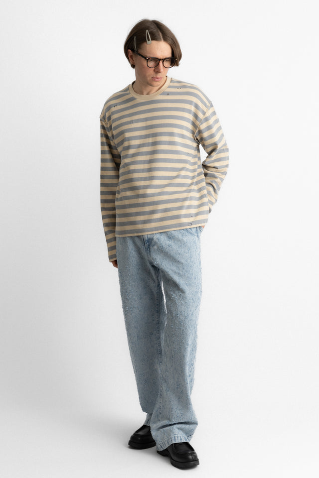 mfpen ss25 Wide Stripe Sweater perfect circle men's seasonal & consignment online fashion shop