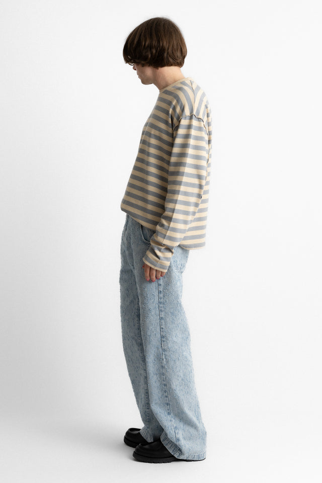 mfpen ss25 Wide Stripe Sweater perfect circle men's seasonal & consignment online fashion shop