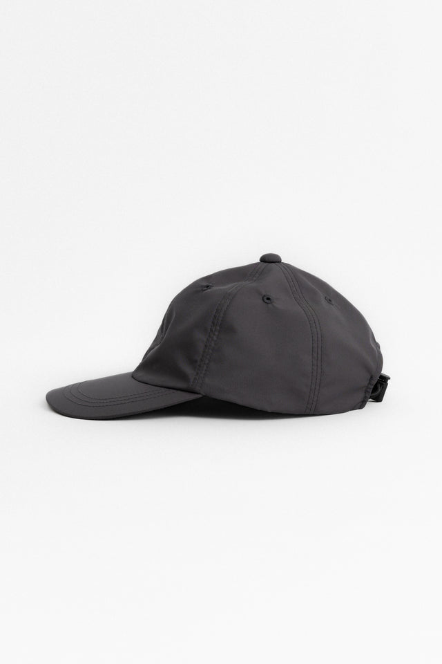meanswhile 25ss mw-ht25102 Polyester Twill 6 Panel Cap Charcoal Perfect Circle men's seasonal and consignment online fashion shop