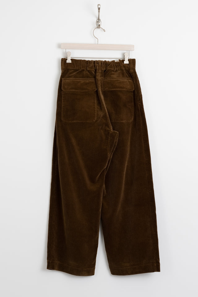 Perfect Circle Men's seasonal & consignment fashion store shop nanamica, Corduroy Work Trousers Brown, Size 30