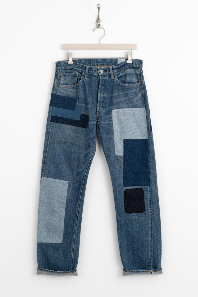 105 Patch Work Remake Selvedge Jeans