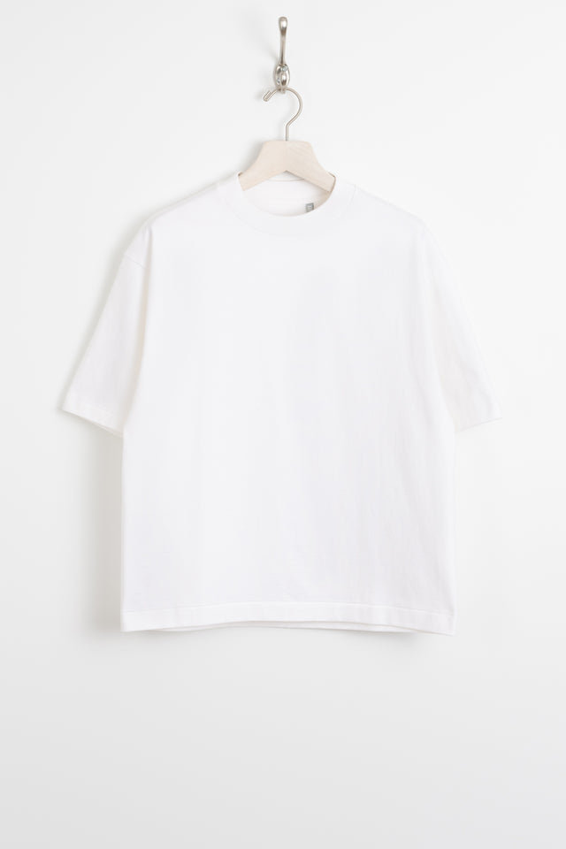 Kaptain Sunshine FW24 men's collection Suvin Supima Tube Half Sleeve Tee Heavy White Perfect Circle men's seasonal & consignment fashion shop
