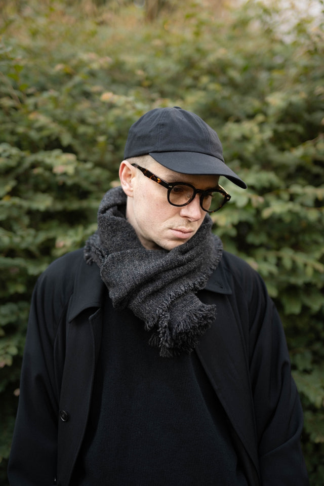 Yoko Sakamoto, Gift Shop Cap Cotton Gabardine, Black