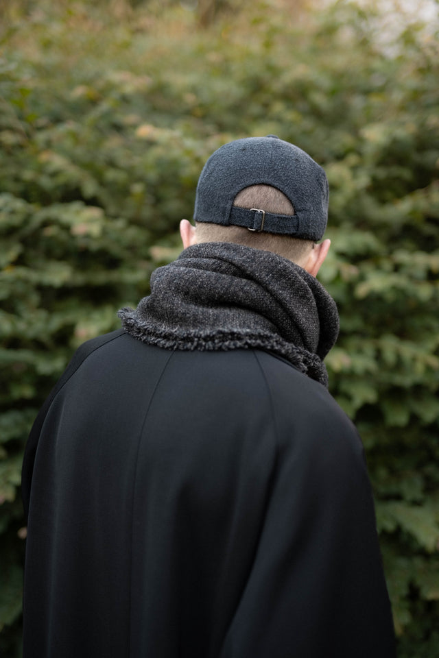 Yoko Sakamoto, Gift Shop Cap Silk / Linen, Black