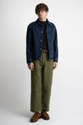 HATSKI 24FW Made in Japan 23011 Selvedge Denim Jacket Used Wash Perfect Circle men's seasonal & consignment fashion shop