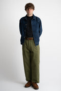 HATSKI 24FW Made in Japan 23011 Selvedge Denim Jacket Used Wash Perfect Circle men's seasonal & consignment fashion shop