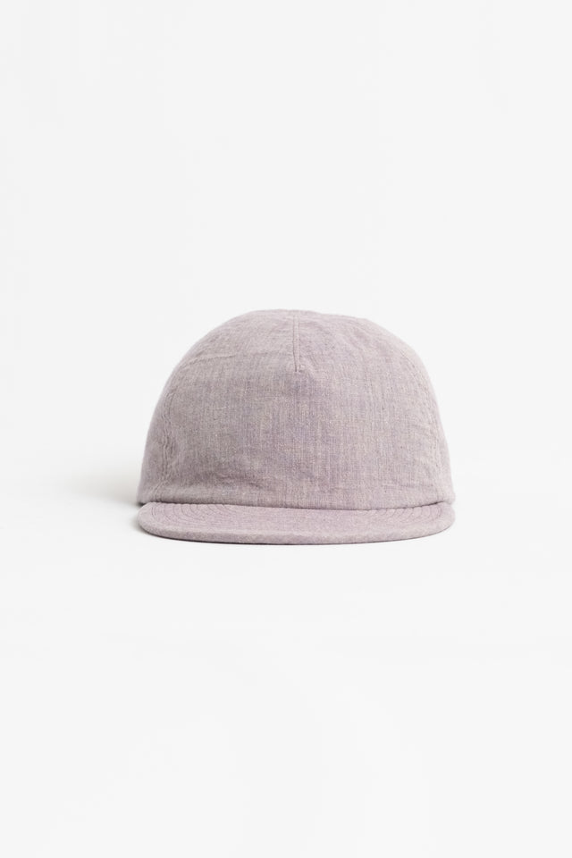 Found Feather Japan SS24 Unisex Hat Collection 5 Panel Baseball Cap Organic Cotton Linen Lavender Calculus Online Shop Canada