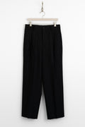 kaptain sunshine 25ss ks25spt04 shoecut slacks fine summer wool pinstripe perfect circle men's seasonal and consignment online fashion shop