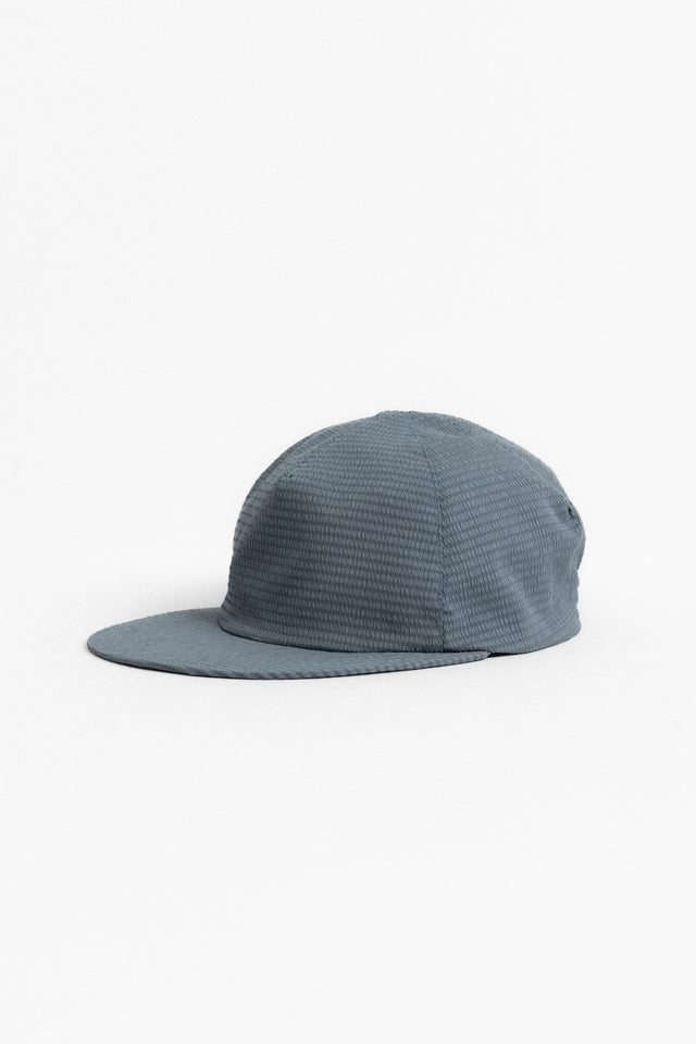 2 Panel Trucker Cap DOT AIR Primeflex Seersucker Sky Blue perfect circle men's seasonal and consignment online fashion shop