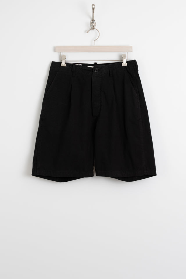 Applied Art Forms, DM3-3 Product Dyed Cordura Cargo Short Black, Size S
