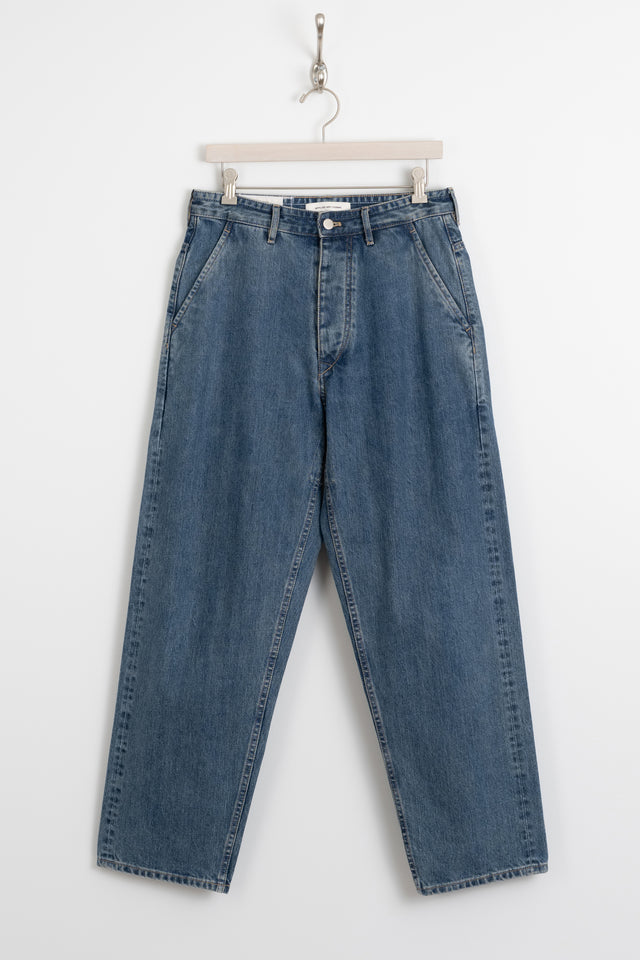 Applied Art Forms, DM2-2 Loose Fit Red Selvedge Jeans, Size M Perfect Circle men's seasonal & consignment fashion store shop