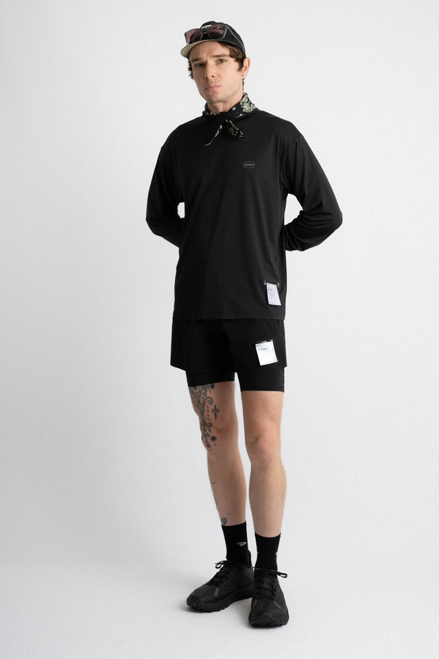 AuraLite™ Air Long Tee Black