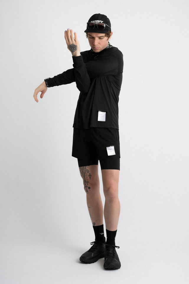 AuraLite™ Air Long Tee Black