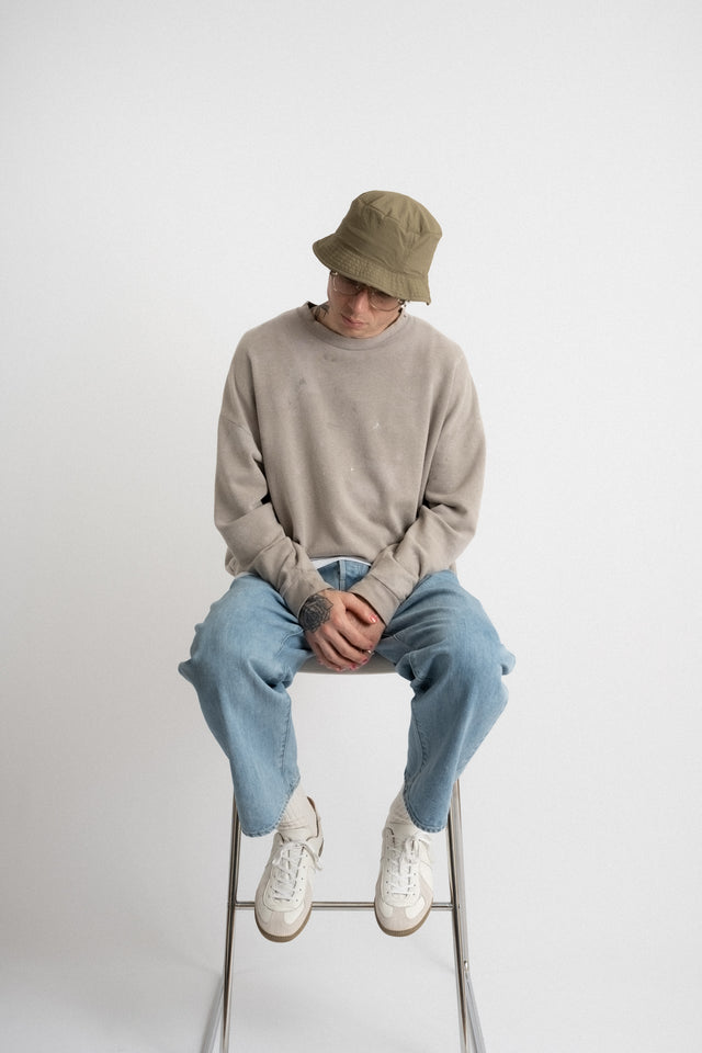 Found Feather Japan SS24 Hat Collection Boonie Crusher Hat Gingham Olive Calculus Online Shop Canada