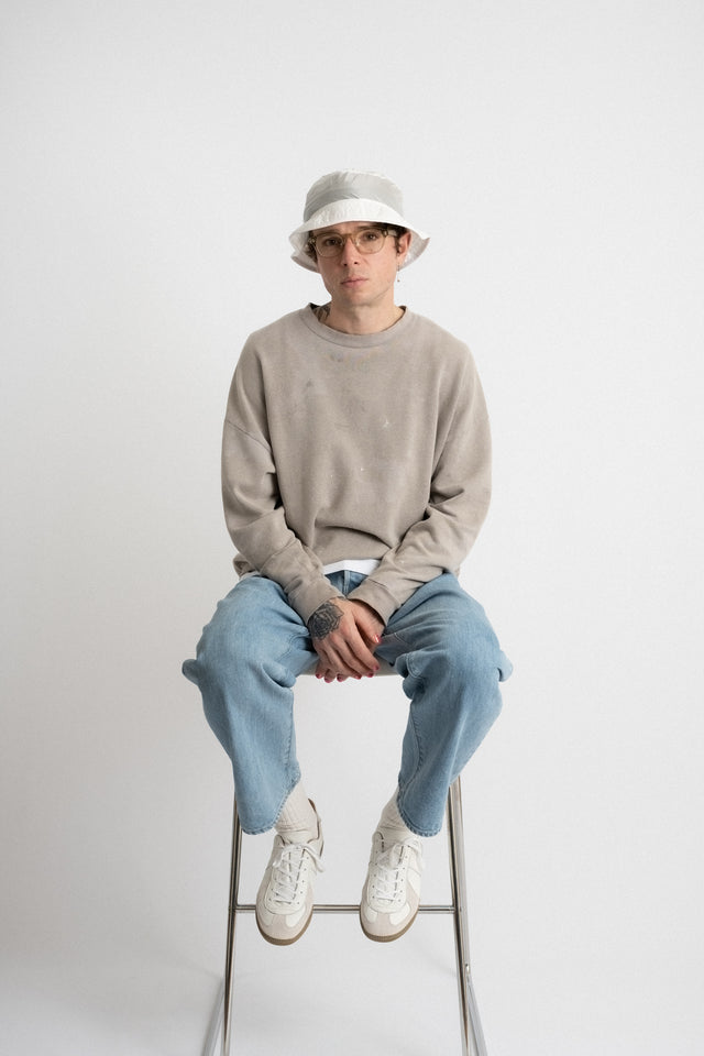 Found Feather Japan SS24 Hat Collection Boonie Crusher Hat Air Light Ripstop White Calculus Online Shop Canada