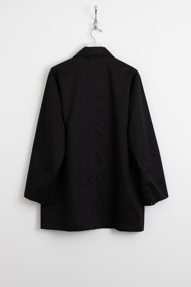 mfpen Copenhagen men's ss24 collection Carless Coat Black Cotton Calculus online shop Canada