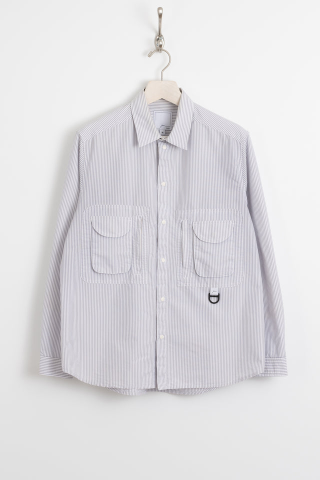 CAYL, Four Pocket Hiker Shirt Striped, Size M Perfect Circle Men's Seasonal & Consignment Fashion Shop