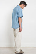 OrSlow 23SS SS23 01-0869-99 Chambray 60's Work Shirt Bleached Calculus Victoria BC Canada