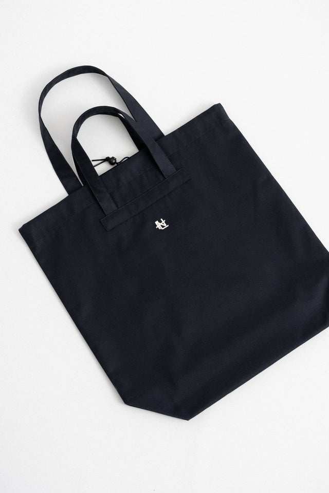 nanamica Japan FW24 men's collection Chino Tote Bag Navy Perfect Circle men's seasonal & consignment fashion shop