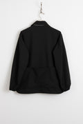 Sassafras Japan Men's SS24 Collection Cultivator Jacket Wool Like Tropical Black Calculus Online Shop Canada