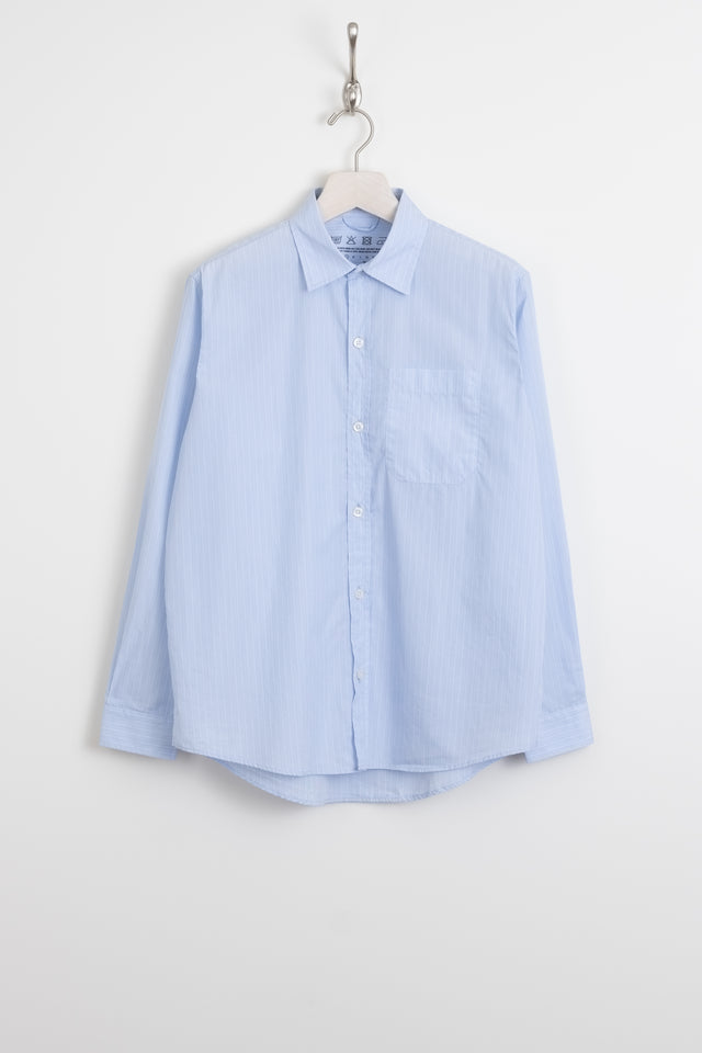 mfpen Copenhagen men's ss24 collection Distant Shirt Company Stripe Calculus online shop Canada