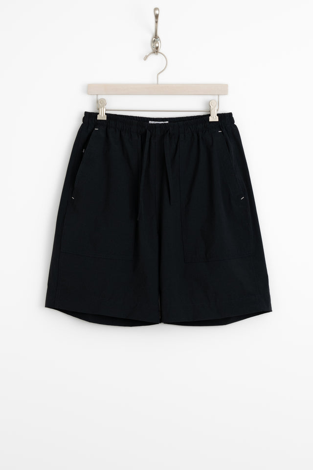 ENDS and MEANS, Cotton / Nylon Baker's Shorts Navy, Size M