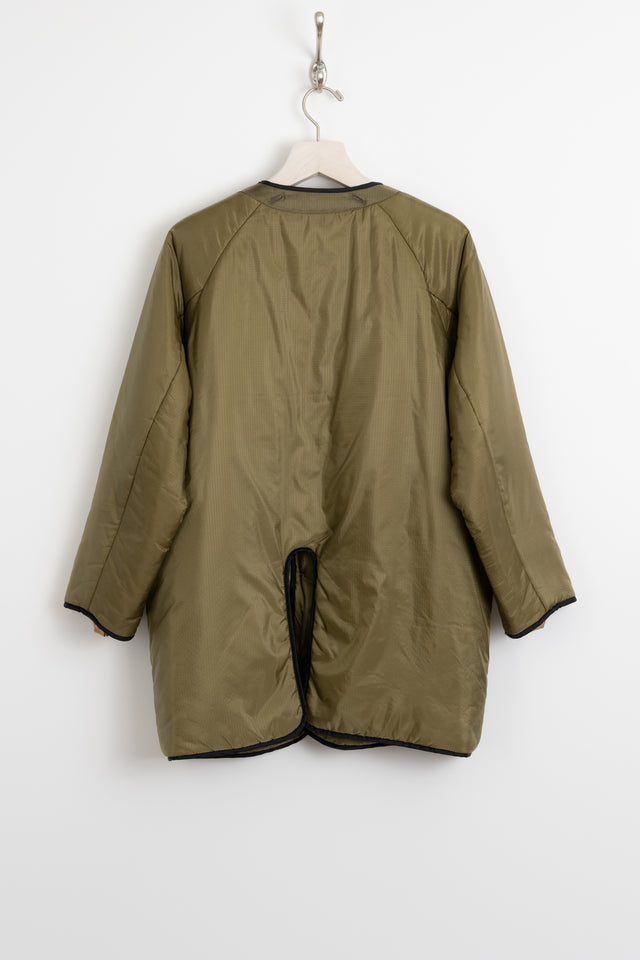 ENDS and MEANS, Enzyme Treated Cotton Canvas Journalist Coat Beige, Size M